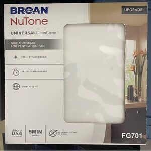 Broan NuTone - Universal CleanCover Grille Upgrade for Vent Fan